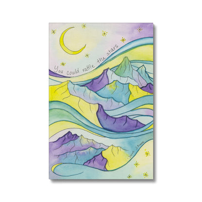 Rattle the Stars Canvas Print