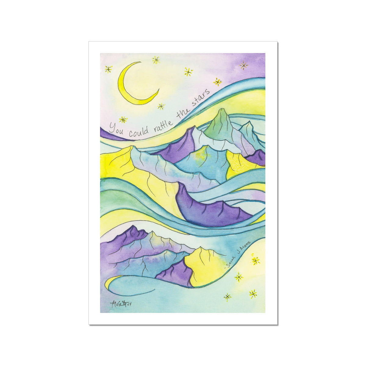 Rattle the Stars Canvas Print