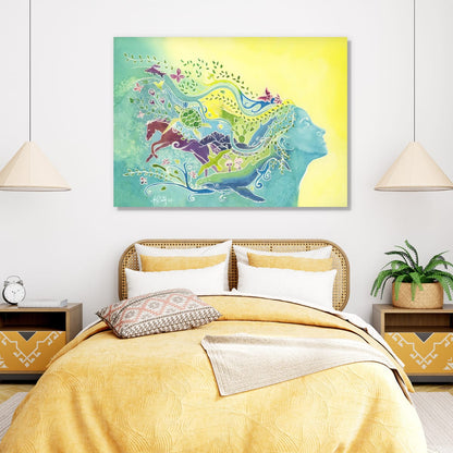 The Vision Within Canvas Print