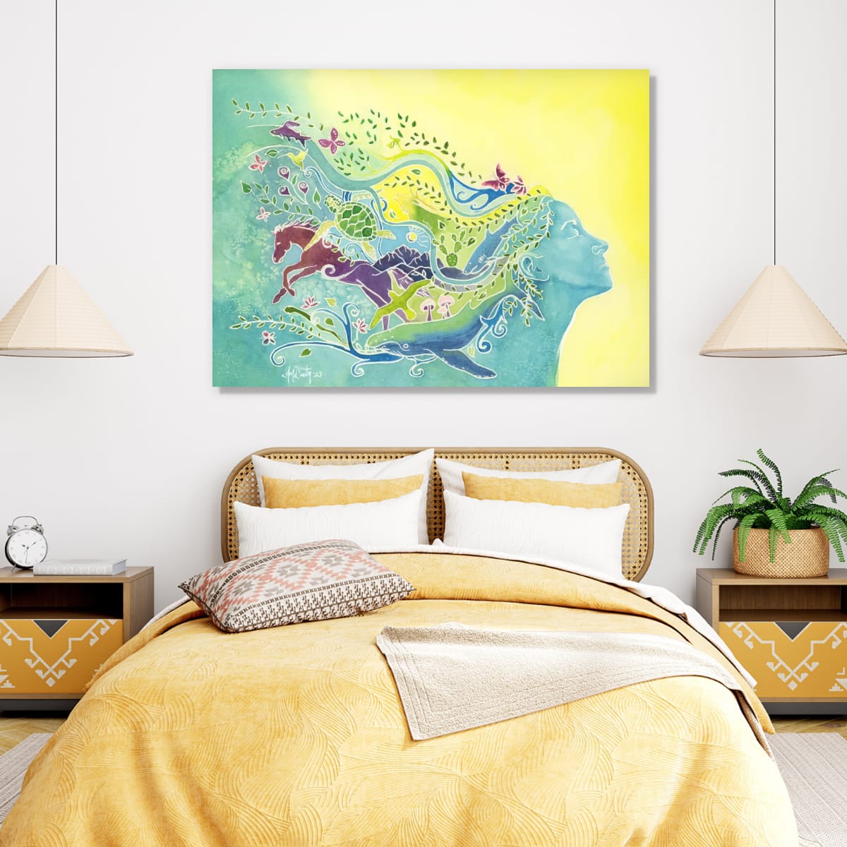 The Vision Within Canvas Print