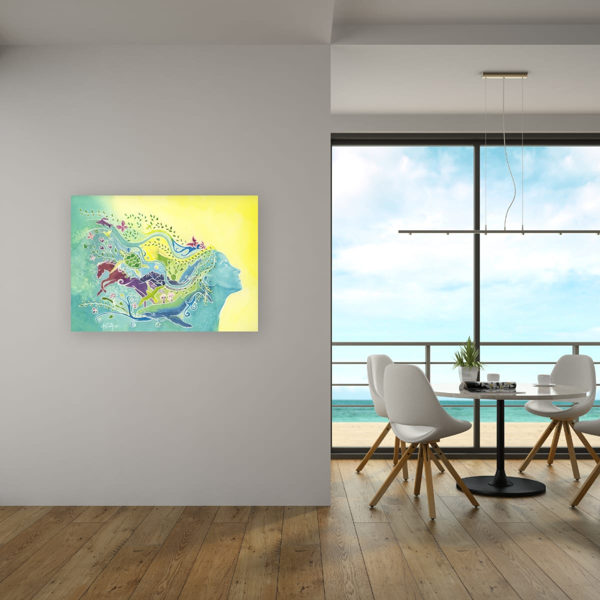 The Vision Within Canvas Print