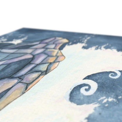 I Am the Rock Canvas Print