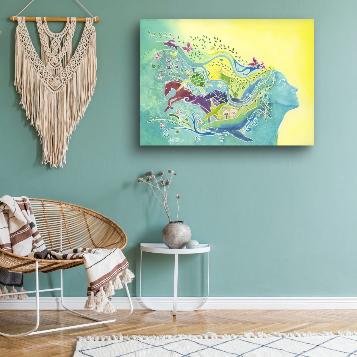 The Vision Within Canvas Print