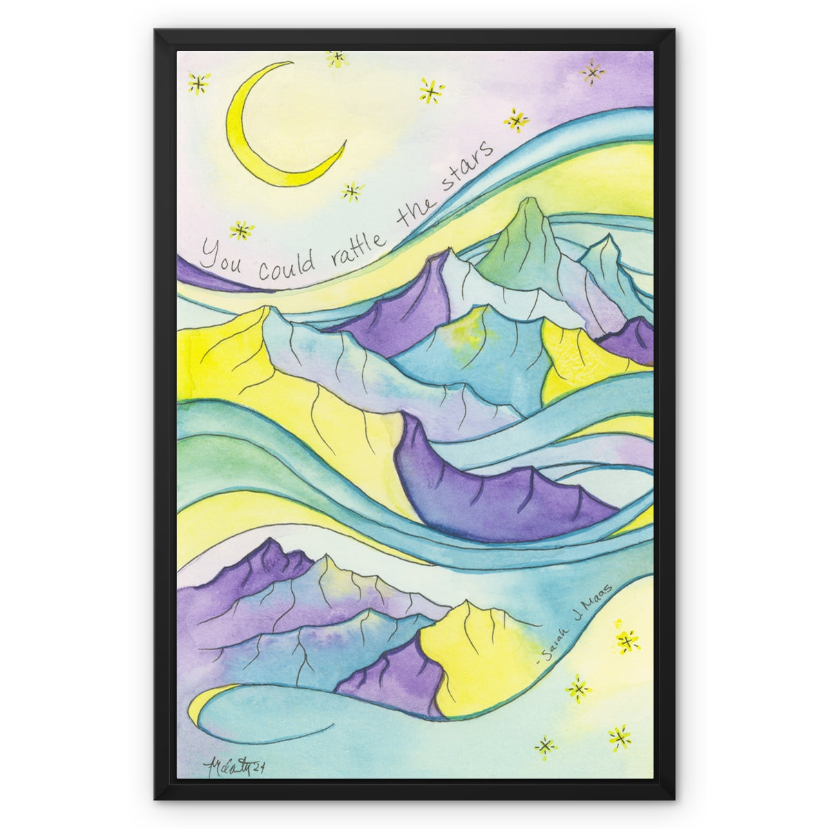 Rattle the Stars Canvas Print