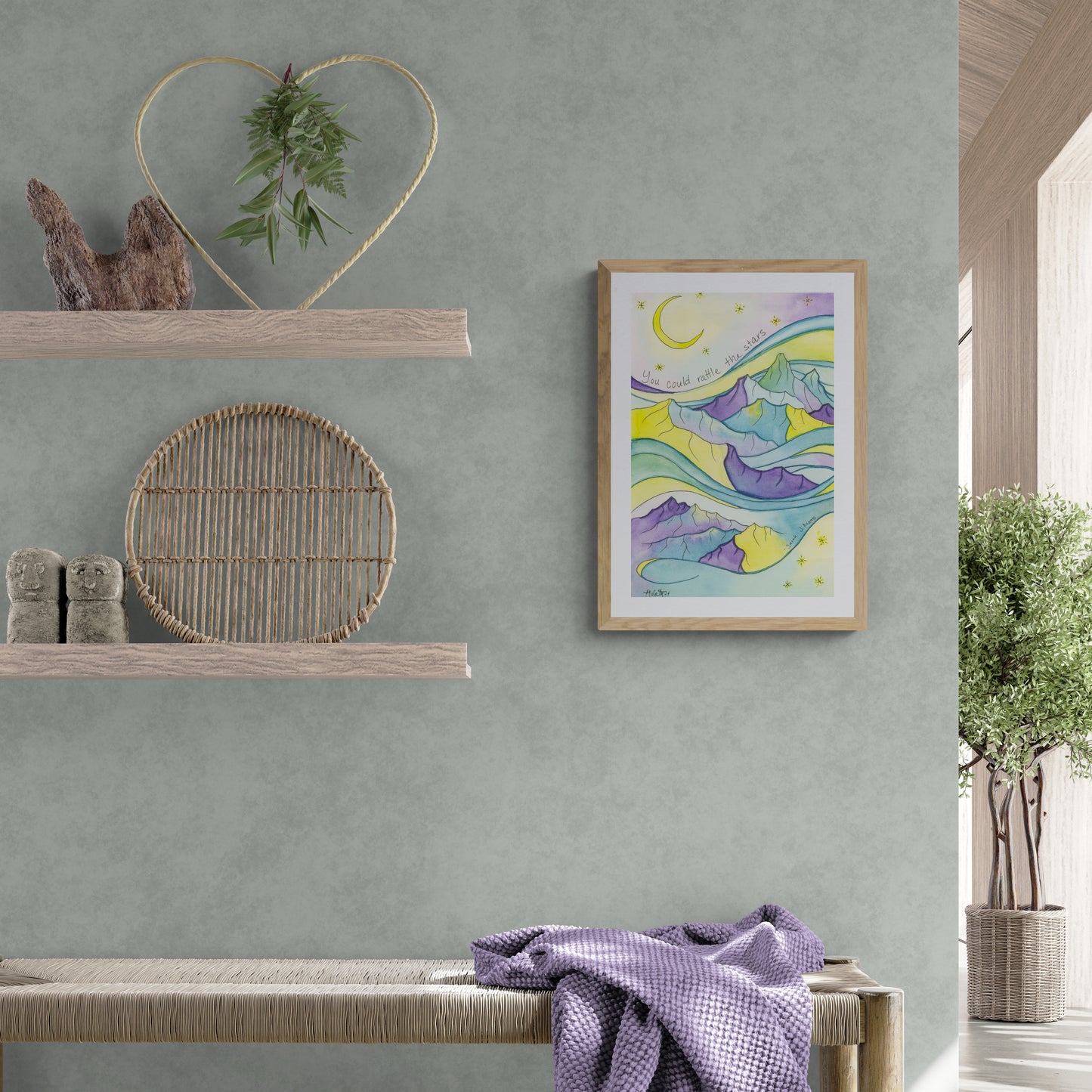 Rattle the Stars Fine Art Print