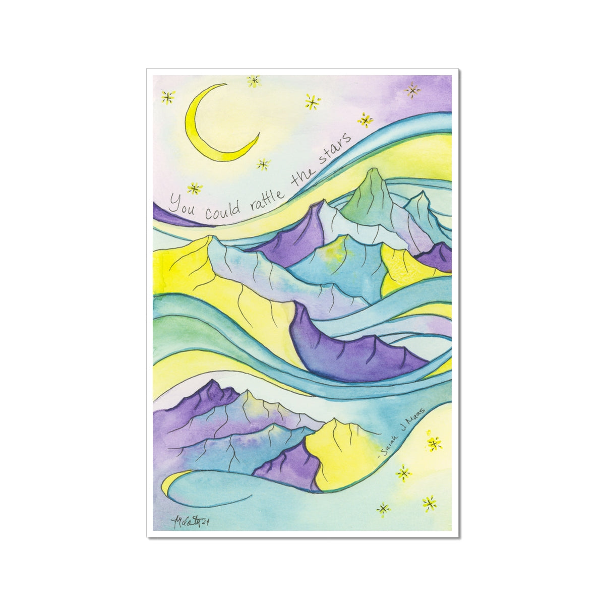 Rattle the Stars Fine Art Print