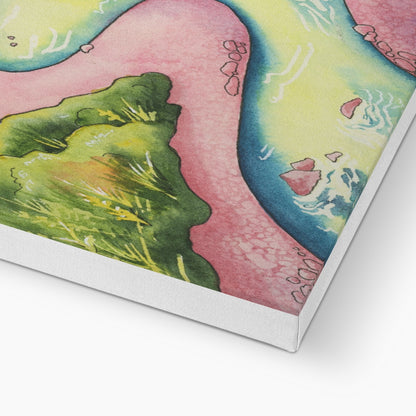 Crystal River Magic Canvas Print