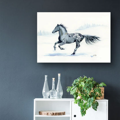 Winter Warrior Canvas Print
