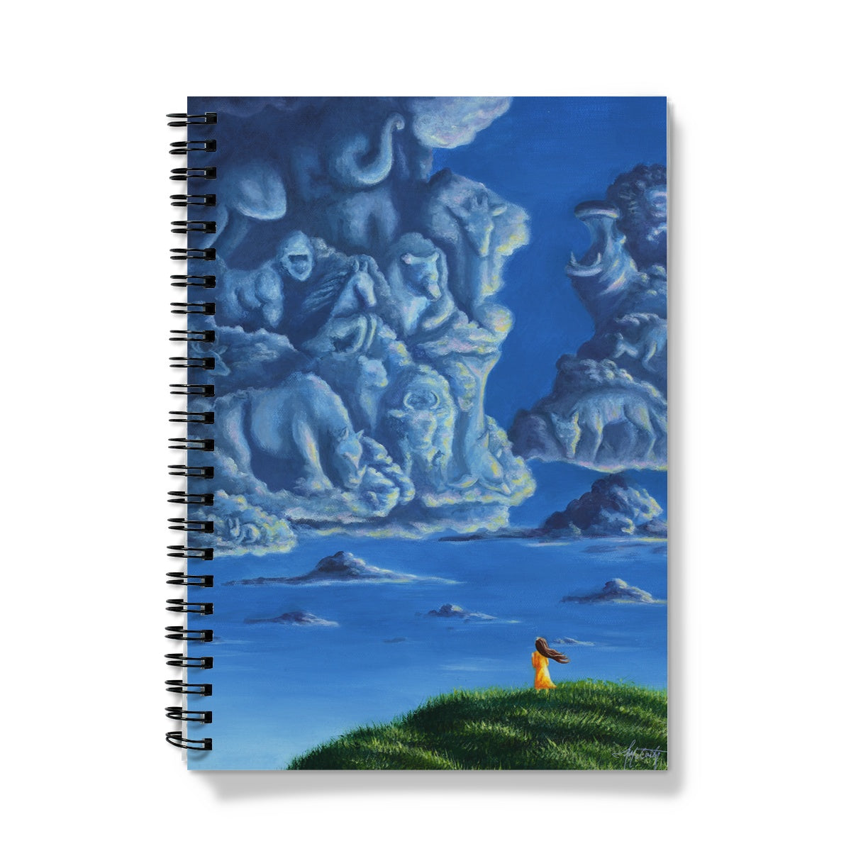 Cloud Gazing Notebook | Gazing Notebook | The Sage Leaf Studio