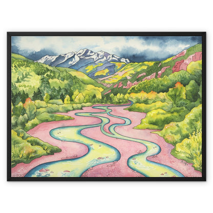 Crystal River Magic Canvas Print