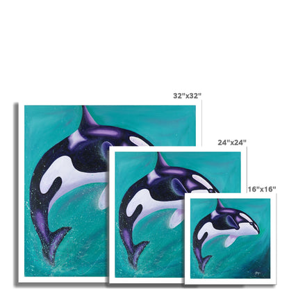 Big Splash Rolled Canvas