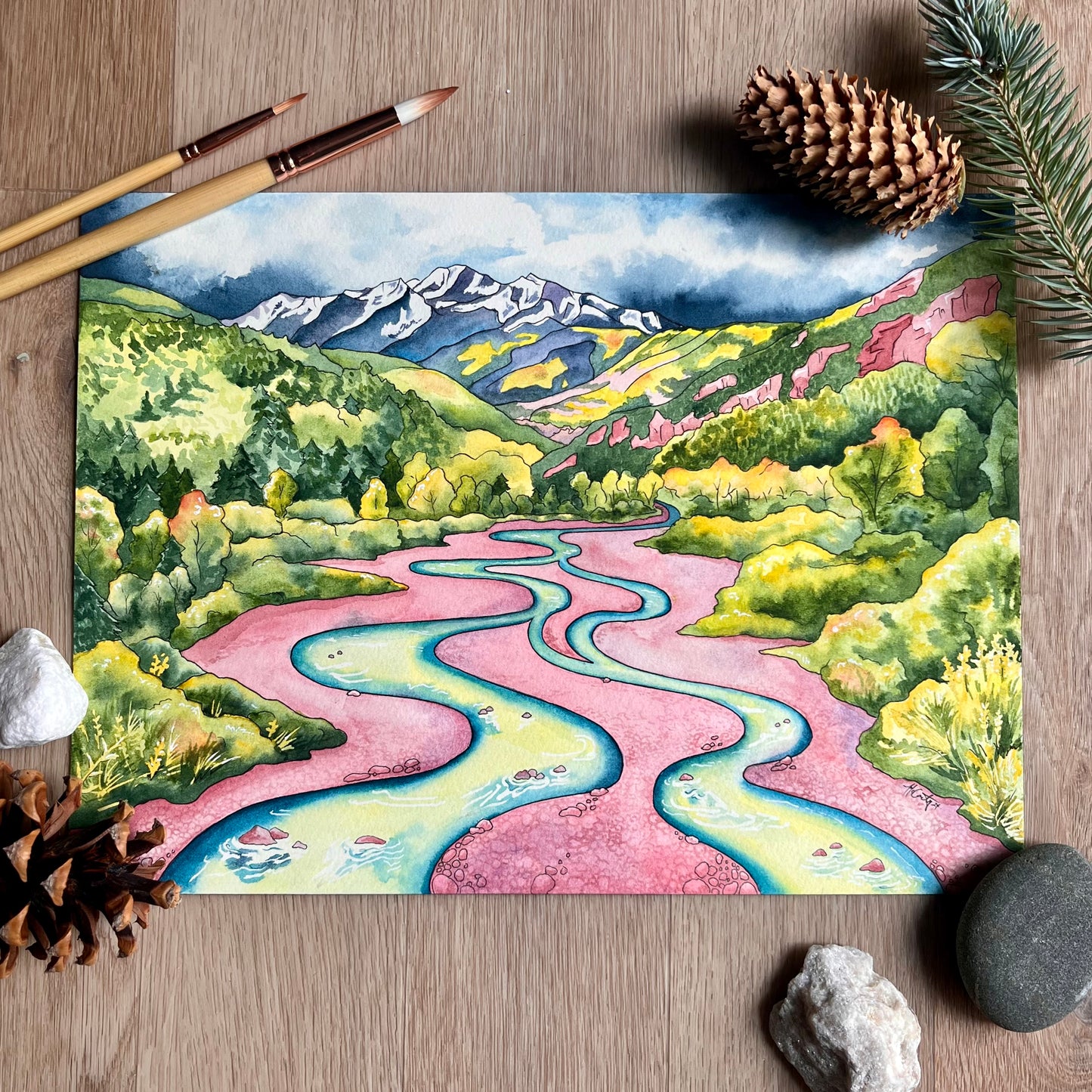 Crystal River Magic - Original Painting
