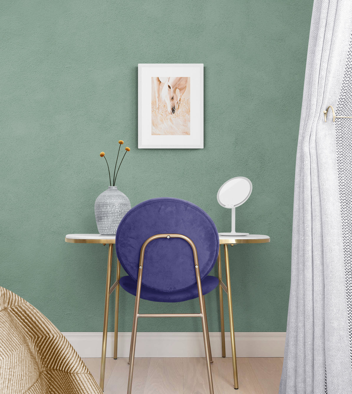 Serene Sepia Fine Art Print