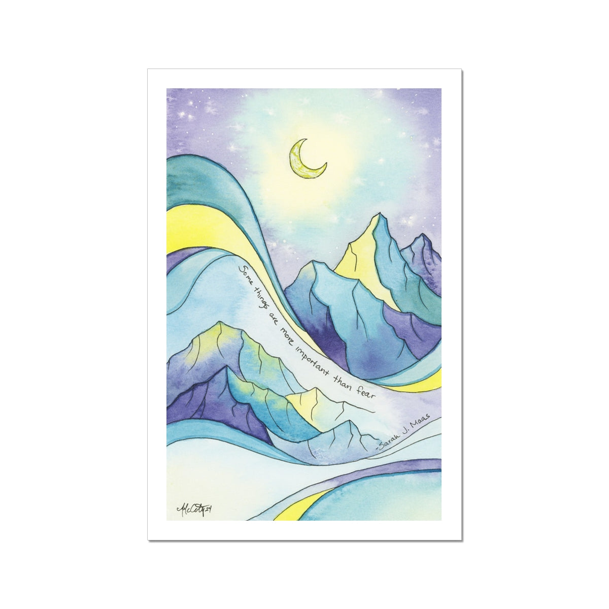 More Imporant than Fear Canvas Print