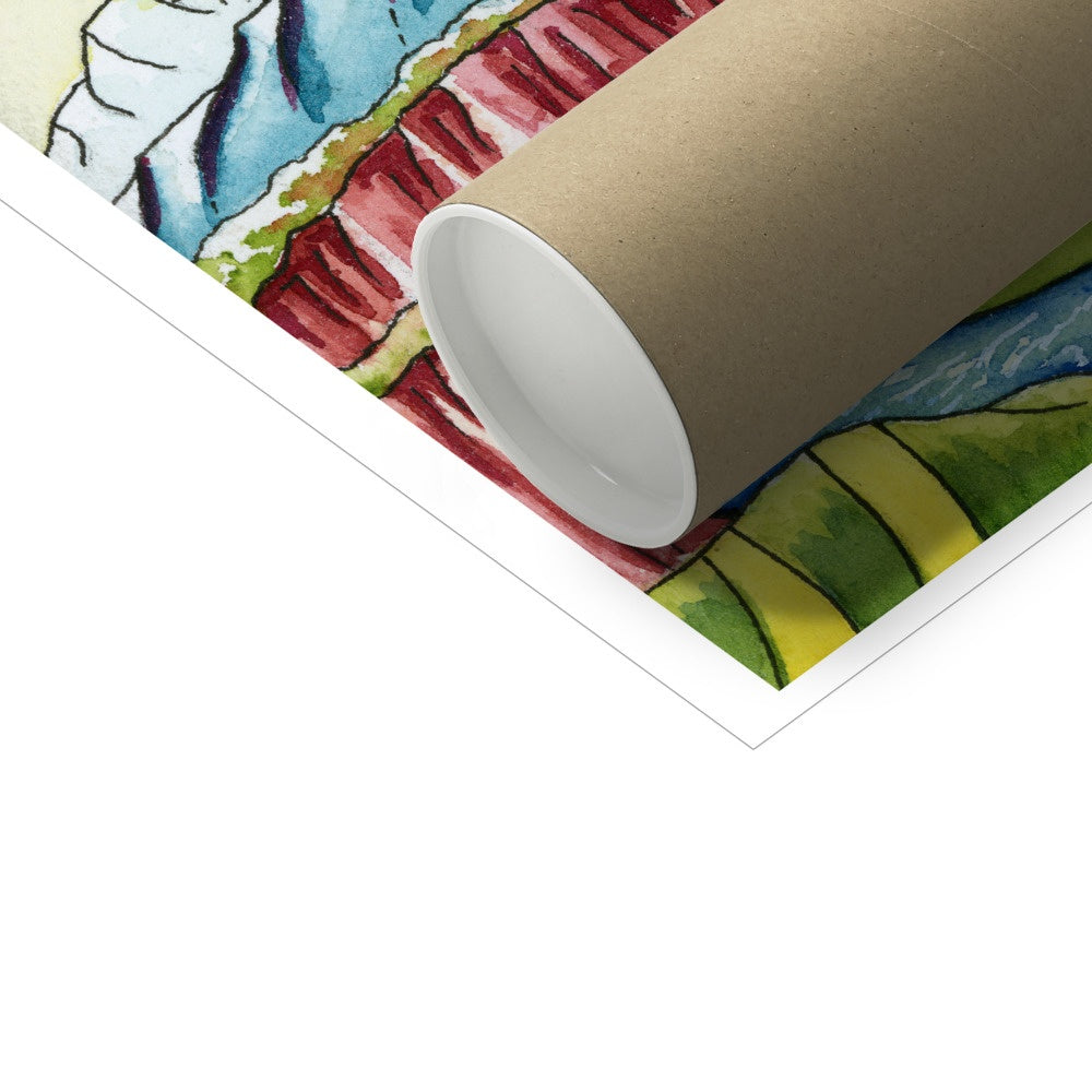 Whimsical St. Vrain Fine Art Print