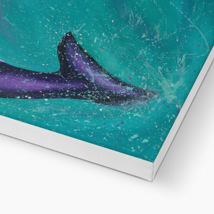 Big Splash Canvas Print