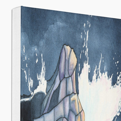 I Am the Rock Canvas Print