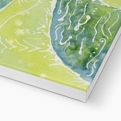 Crystalline Peaks Canvas Print