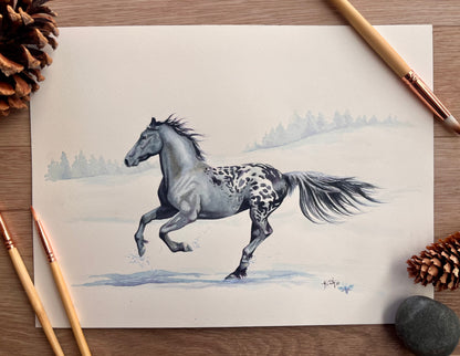 Winter Warrior - Original Painting