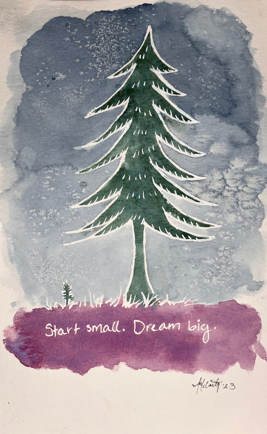 Dream Big Art Print | Dream Big Art | The Sage Leaf Studio
