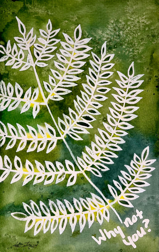 Why Not You Fine Art | The Sage Leaf Studio