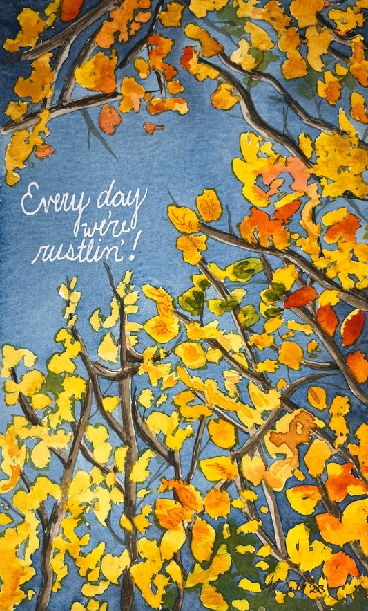 Rustlin Wall Art Prints | The Sage Leaf Studio