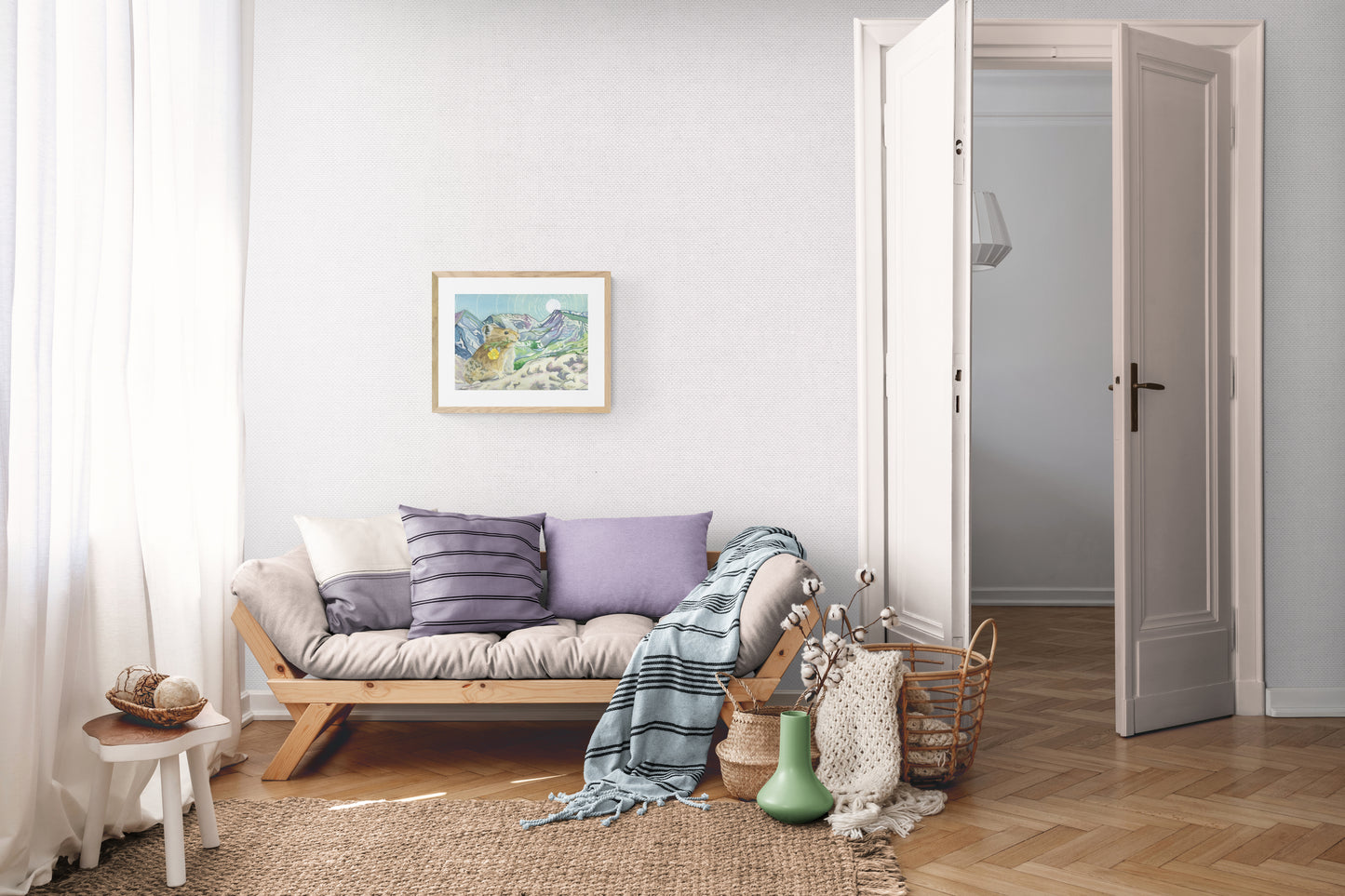 Peek Beyond the Pika - Original Painting