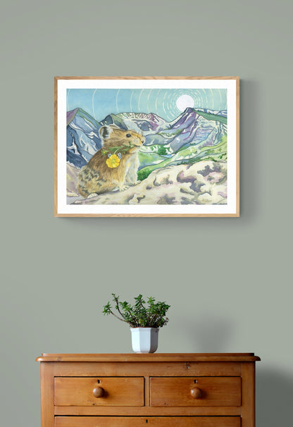 Peek Beyond the Pika - Original Painting