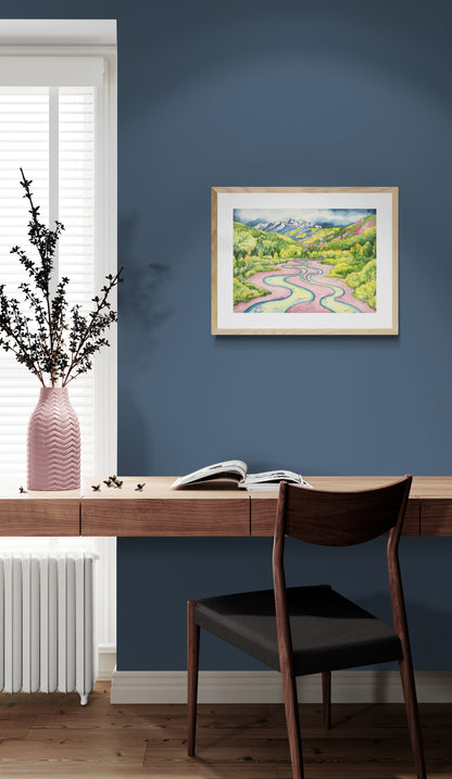 Crystal River Magic Fine Art Print