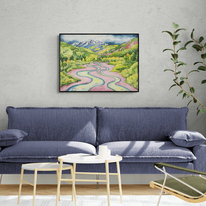 Crystal River Magic Canvas Print
