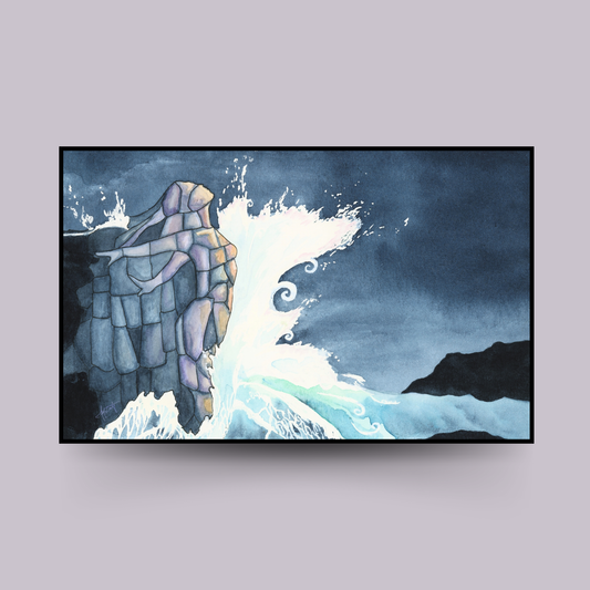 I Am the Rock Canvas Print