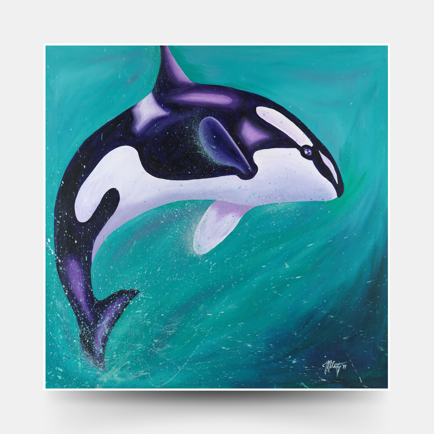 Big Splash Fine Art Print