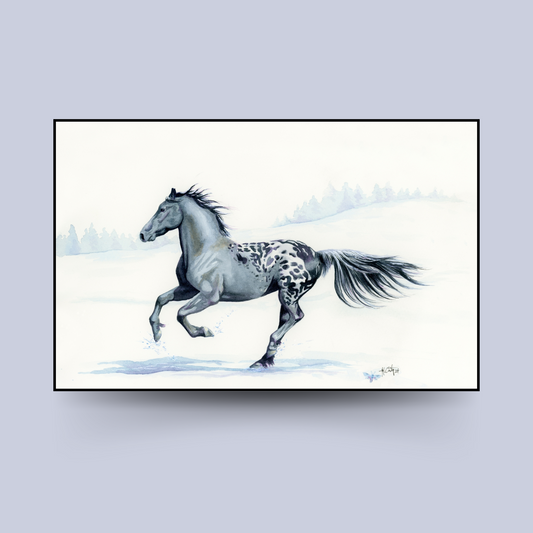 Winter Warrior Canvas Print