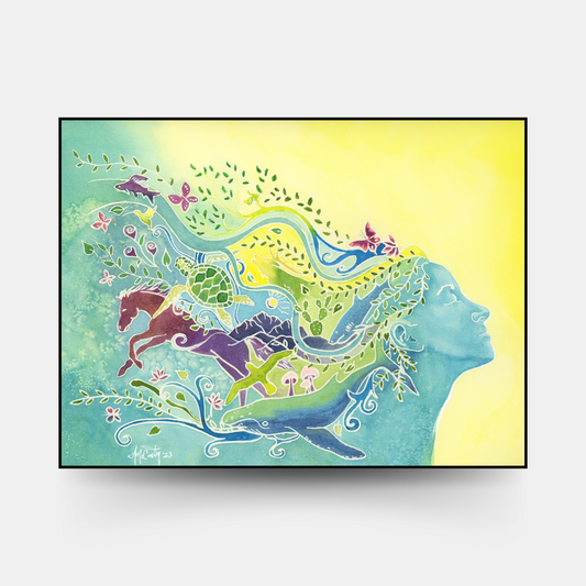 The Vision Within Canvas Print